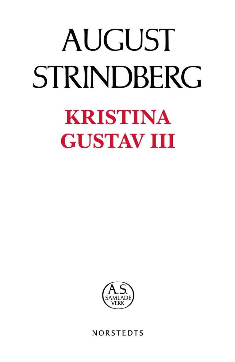 Kristina ; Gustav III 1