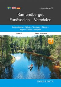 bokomslag Outdoorkartan Ramundberget Funäsdalen Vemdalen : Blad 12 Skala 1:75 000