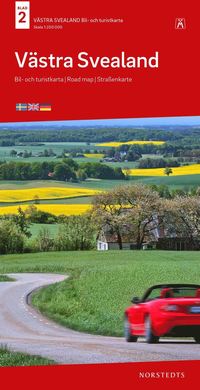 bokomslag Västra Svealand Bil & Turistkarta Nr 2 : Skala 1:250.000