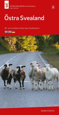 bokomslag Östra Svealand Bil & Turistkarta Nr 3 : Skala 1:250.000