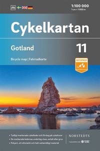 bokomslag Cykelkartan Blad 11 Gotland : Skala 1:90 000