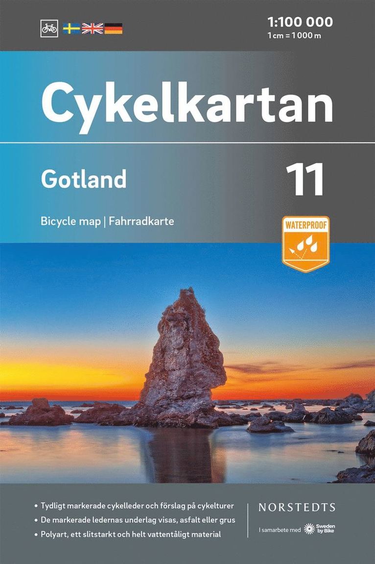 Cykelkartan Blad 11 Gotland : Skala 1:90 000, Övrigt
