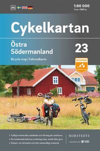 bokomslag Cykelkartan Blad 23 Östra Södermanland : Skala 1:90 000
