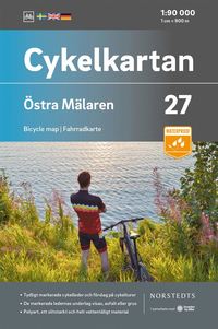 bokomslag Cykelkartan Blad 27 Östra Mälaren : Skala 1:90 000