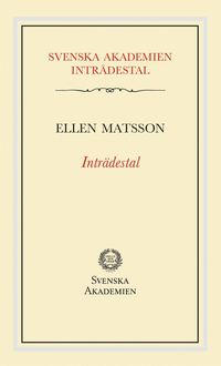 bokomslag Inträdestal av Ellen Mattson