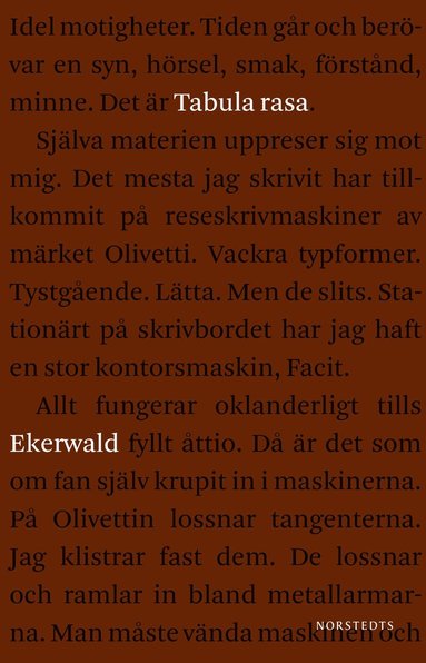 bokomslag Tabula rasa : fragment av ett liv