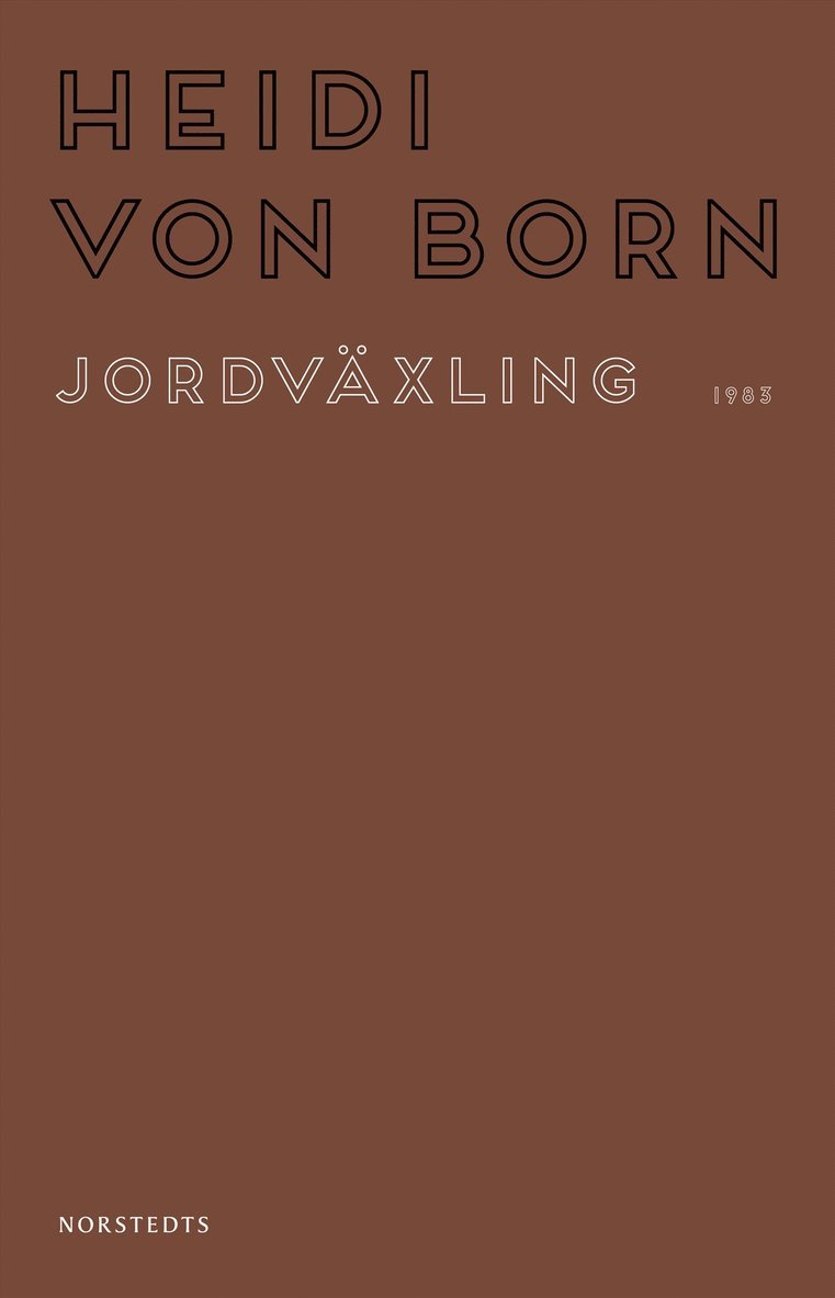 Heidi von Born - Jordväxling, Häftad