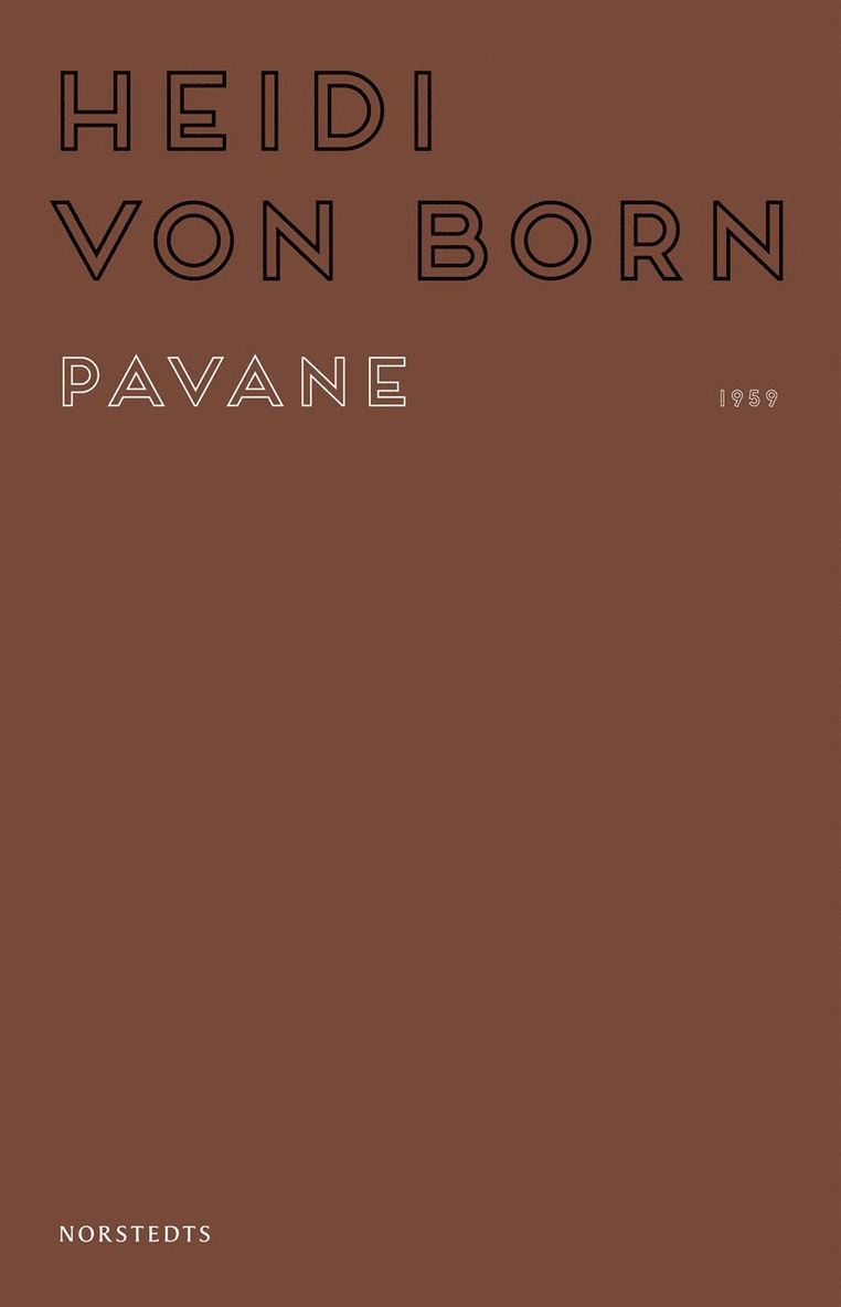 Heidi von Born - Pavane, Häftad