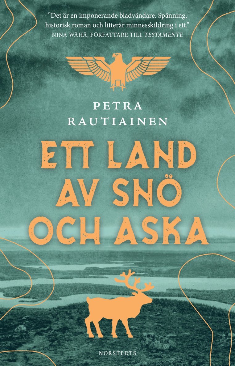 Petra Rautiainen - Ett land av snö och aska, Inbunden