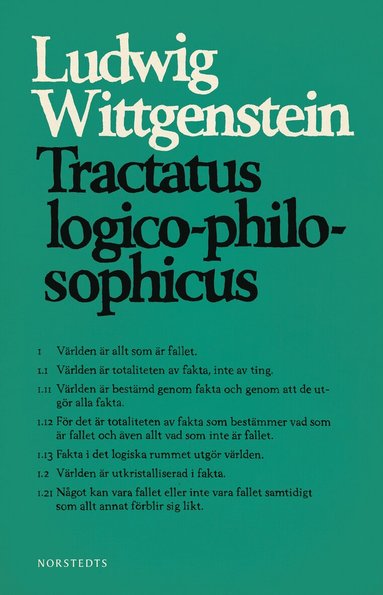 Ludwig Wittgenstein - Tractatus logico-philosophicus, Häftad