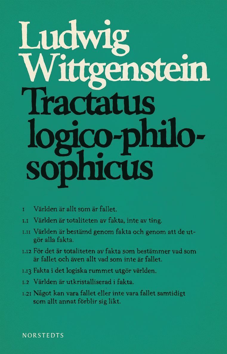 Tractatus logico-philosophicus 1