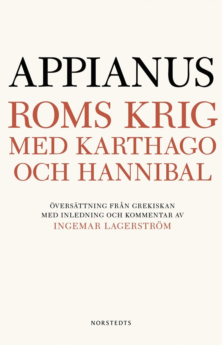 Appianos - Roms krig med Karthago och Hannibal, Häftad