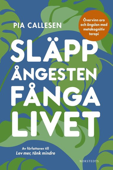 bokomslag Släpp ångesten, fånga livet : övervinn oro och ängslan med metakognitiv terapi