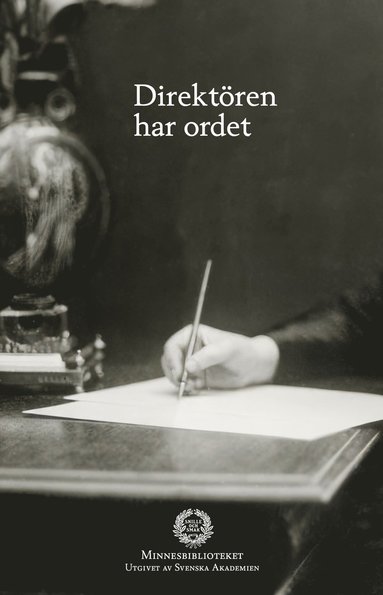 bokomslag Direktören har ordet