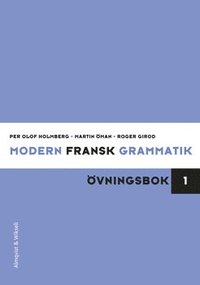bokomslag Modern fransk grammatik Övningsbok 1 + Facit