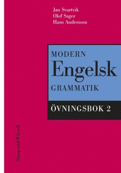 bokomslag Modern engelsk grammatik Övningsbok 2 + Facit
