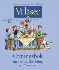 bokomslag Vi läser Första boken Övningsbok extra lästräning