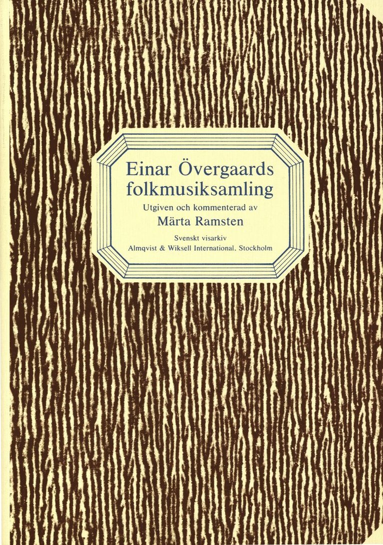 Einar Övergaards folkmusiksamling 1