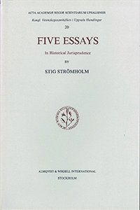 bokomslag Five Essays in Historical Jurisprudence
