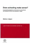bokomslag Does schooling make sense? : a household perspective on the returns to scho