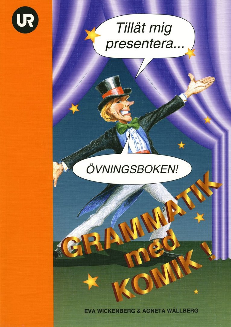 Sveriges Utbildningsradio - Grammatik med komik, arbetsbok, Häftad