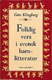 Folklig vers i svensk barnlitteratur