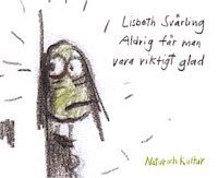 Lisbeth Svärling - Aldrig får man vara riktigt glad, Inbunden