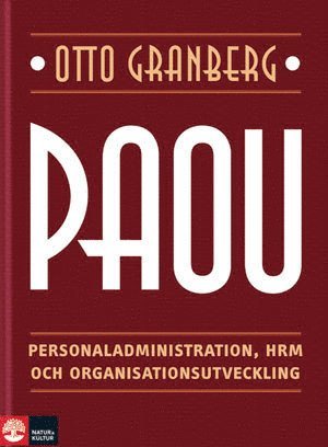 PAOU : personaladministration, HRM och organisationsutveckling 1