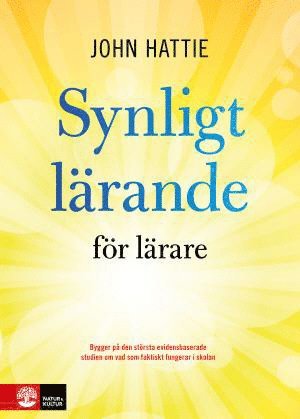 bokomslag Synligt lärande för lärare