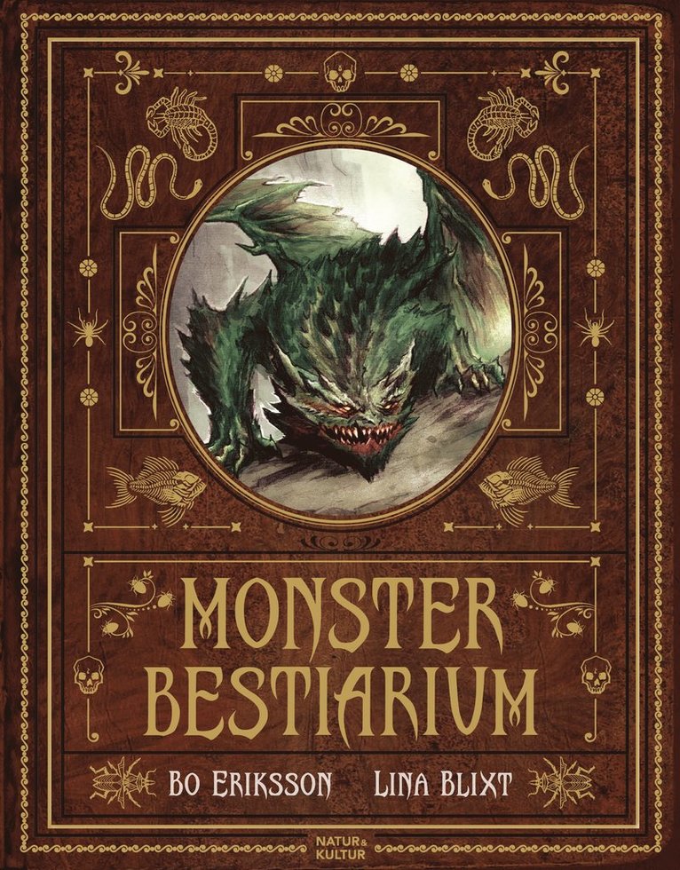Lina Blixt, Bo Eriksson - Monsterbestiarium, Inbunden