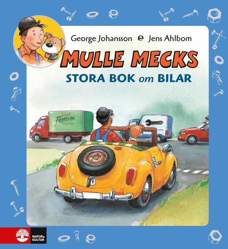 Mulle Mecks Stora bok om bilar samlingsvolym om allt som rullar och brummar 1