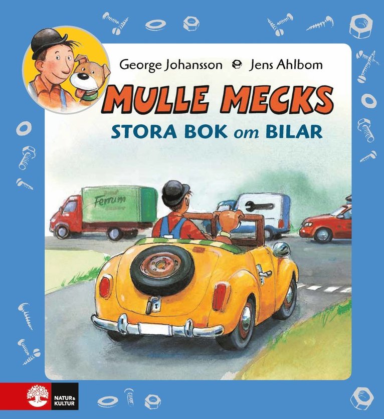 Mulle Mecks Stora bok om bilar samlingsvolym om allt som rullar och brummar