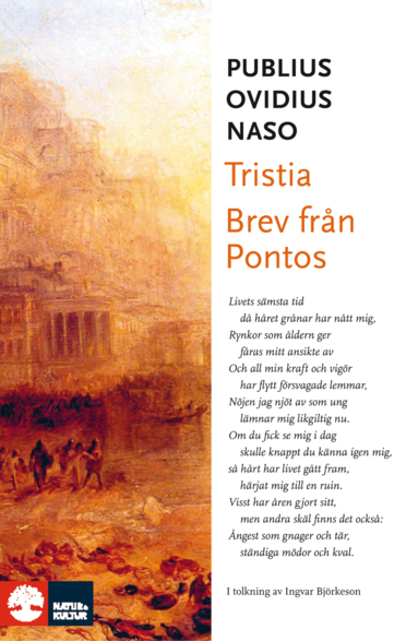 Ovidius - Tristia och Brev från Pontos, Inbunden