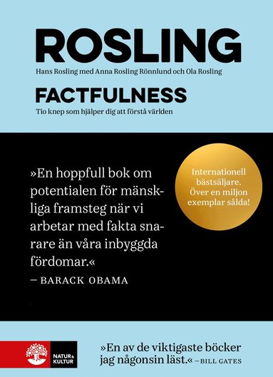 bokomslag Factfulness : tio knep som hjälper dig att förstå världen