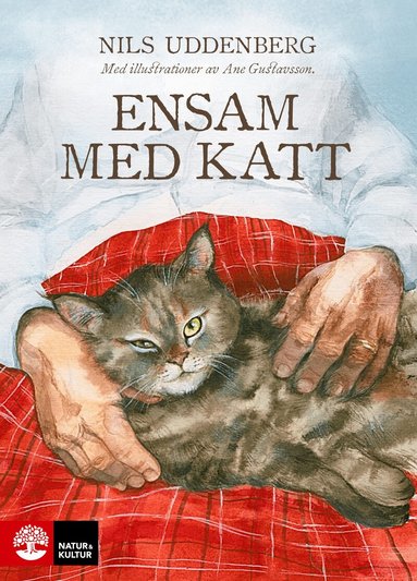 Nils Uddenberg - Ensam med katt, Inbunden