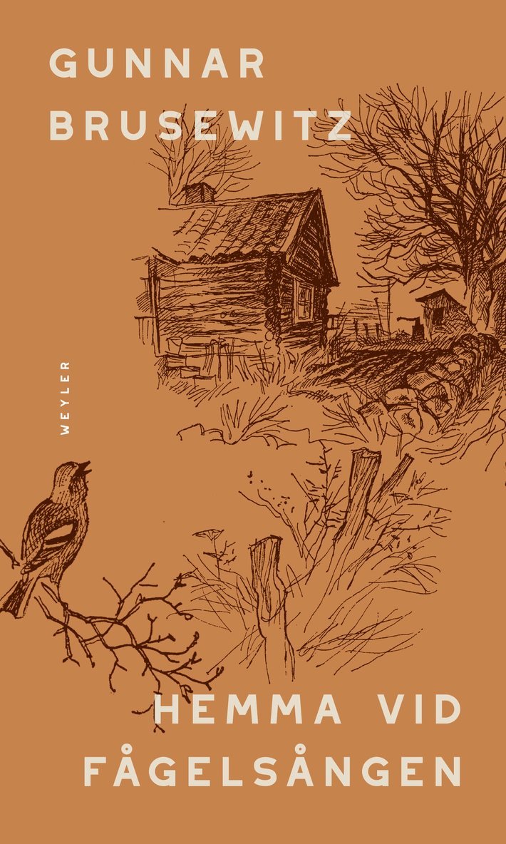 Gunnar Brusewitz - Hemma vid Fågelsången, Inbunden