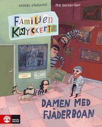 bokomslag Familjen Knyckertz och damen med fjäderboan : Ansgars amulett