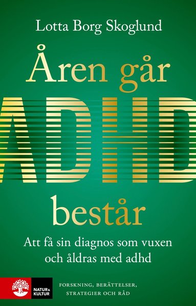 bokomslag Åren går, adhd består : Att få en diagnos som vuxen och åldras med adhd