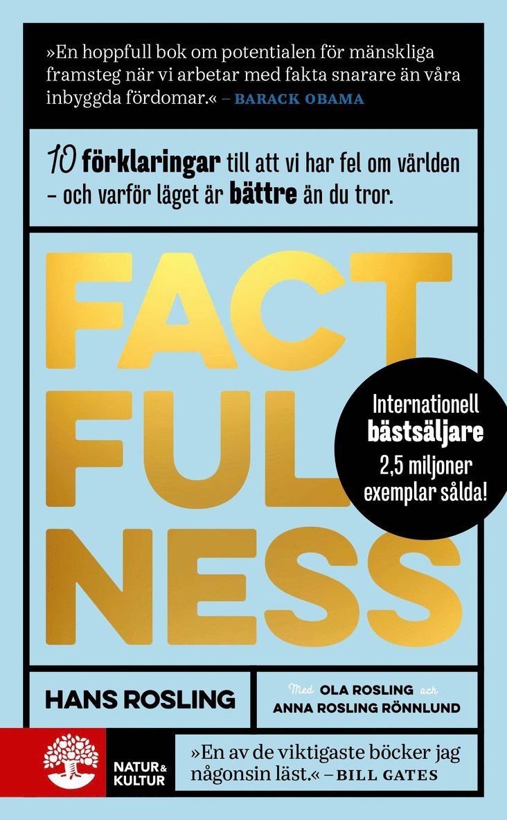 Factfulness : tio knep som hjälper dig förstå världen 1