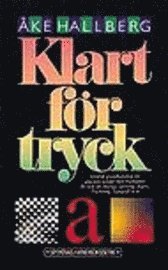 Åke Hallberg - Klart för tryck, Inbunden