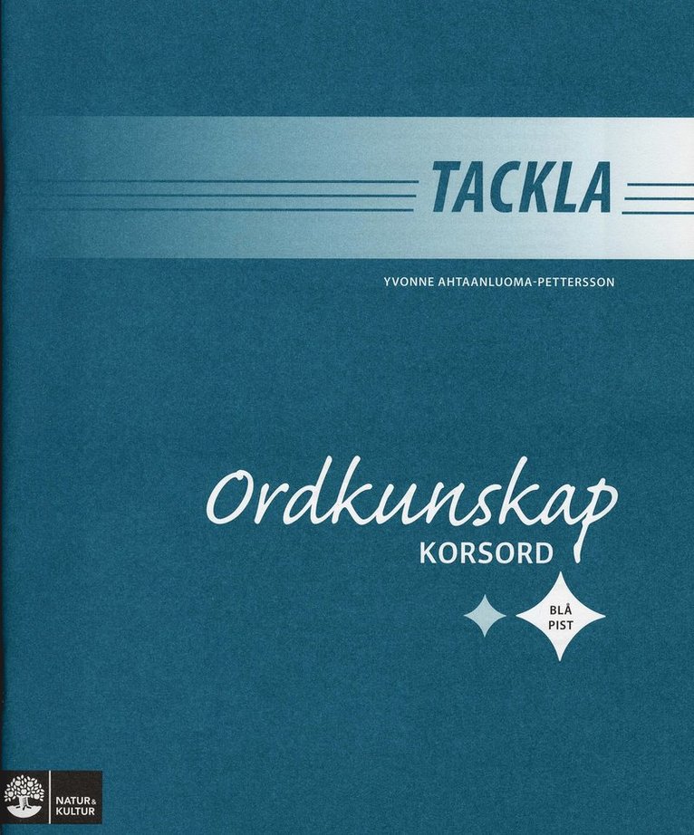 Tackla Ordkunskap Korsord Blå pist