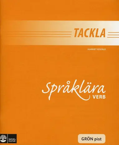 Harriet Risérus - Språklära : verb Grön pist, Häftad