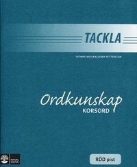 bokomslag Tackla Ordkunskap Korsord Röd pist (1-pack)