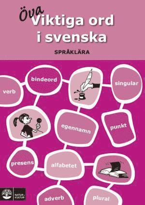 bokomslag Viktiga ord i svenska : språklära