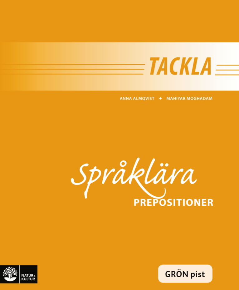 Tackla Språklära Prepositioner Blå pist 1