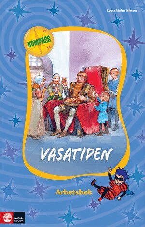 Lotta Malm Nilsson - Kompass historia Vasatiden Arbetsbok, Häftad