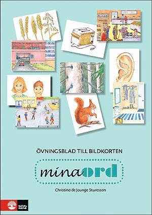 Mina ord Övningsblad till bildkort 1