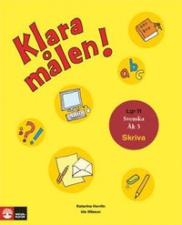 bokomslag Klara målen - Skriva