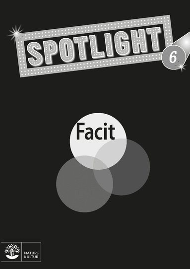 Cecilia Söderlund, Eva Vahlstedt - Spotlight 6 Facit, Häftad