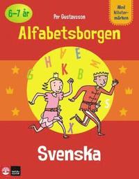 bokomslag Pysselbok Svenska Alfabetsborgen